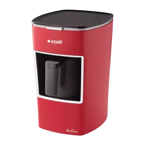 Arçelik K 3300 Kırmızı Mini Telve Türk Kahve Makinesi